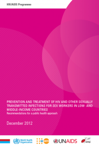 Prevention and Treatment of HIV and other Sexually Transmitted Infections for Sex Workers in Low- and Middle-income Countries: Recommendations for a public health approach.